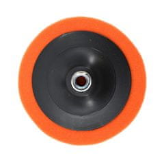 awtools 150 mm disk za poliranje s narančastom spužvom M14 srednji