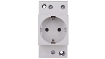 Modularna utičnica 2P+Z 10/16A 230V Schuko, za šinu 002414020