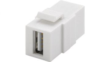 Goobay Keystone USB 2.0 modul - USB-A utičnica - USB-A utičnica 79909