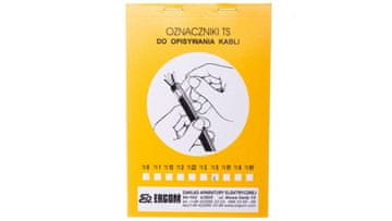 Ergo Ručni marker za označavanje TS 5 bijeli E04ZP-02010100500 /50 kom./