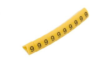 Ergo Oznaka za kabel OZ-2/9 žuta E04ZP-01020401000 /100 kom./