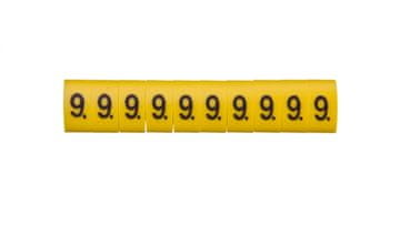 Ergo Oznaka za kabel OZ-3/9 žuta E04ZP-01020501000 /100 kom./