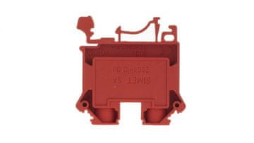 Simet 2-žilni konektor sabirnice 10 mm2 crveni novi ZSG1-10.0Nc 11521311
