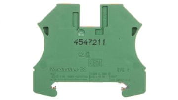 DM Zaštitni konektor za šinu 4mm2 žuto-zeleni WPE 4 1010100000