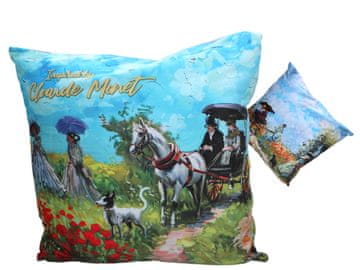 Carmani JASTUK S PUNJENJEM HANSE CLAUDE MONET SLIKA POŠTANSKA DILIČANSA KUTIJA ZA JASTUČNICU