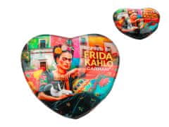 Carmani MAGNET ZA HLADNJAK U OBLIKU SRCA, FRIDA KAHLO, UMJETNIČKI GADGET, POKLON ZA NJU