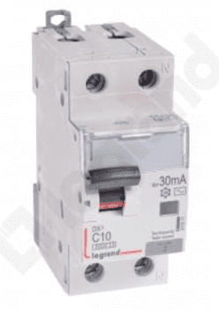 LEGRAND Diferencijalni prekidač 2P 10A C 0,03A tip AC P312 DX3 411011