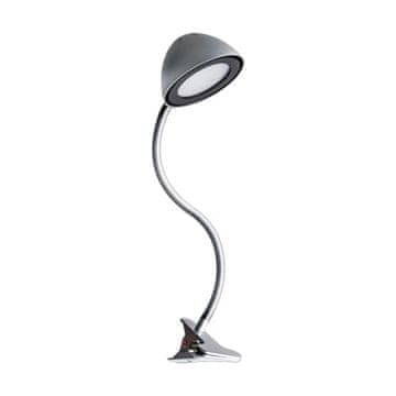 Ideus Roni Clip 02876 LED lampa za čitanje s kopčom 4W srebrna
