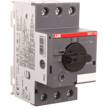 ABB Motorni osigurač 3P 0,55kW 1-1,6A MS116-1,6 1SAM250000R1006