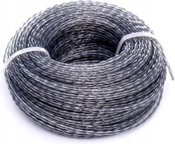 2,7 mm uzica za kosu 15 m uvijene ojačane žice NJEMAČKA