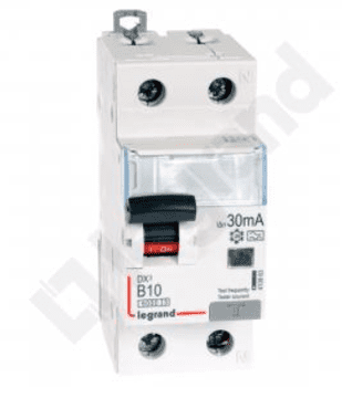 LEGRAND Diferencijalni prekidač 2P 10A B 0,03A tip A P312 DX3 410963