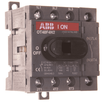 ABB 4P 40A rastavljač bez pogona OT40F4N2 1SCA104932R1001