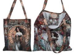 Carmani ALFONS MUCHA TORBA ZA KUPOVINU, VIŠEKRATNA UPOTREBA, SECESIJA, POKLON