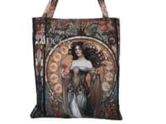 Carmani ALFONS MUCHA TORBA ZA KUPOVINU, VIŠEKRATNA UPOTREBA, SECESIJA, POKLON