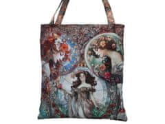 Carmani ALFONS MUCHA TORBA ZA KUPOVINU, VIŠEKRATNA UPOTREBA, SECESIJA, POKLON