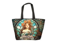 Carmani EKO TKANINA TORBA ZA RAME ALFONS MUCHA ART SHOPPING POKLON ZA DOM