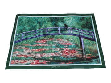 Carmani PODLOGA ZA STOL MONET MOST PREKO RIBNJAKA DEKORACIJA STOLA U BLAGOVAONICI