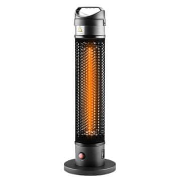 slomart NEO tools samostojeći grijač 1000W, IP44, carbon fiber