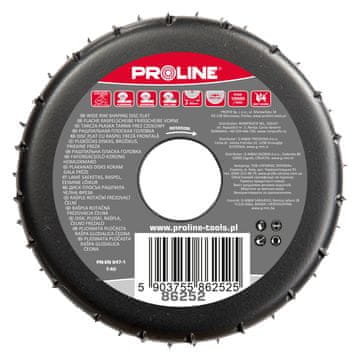 slomart Proline kutna brusna ploča 90 mm, gruba zubaca