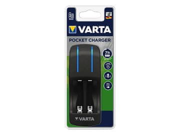 slomart Mini punjač Varta Pocket Charger s 2x AA 2100mAh
