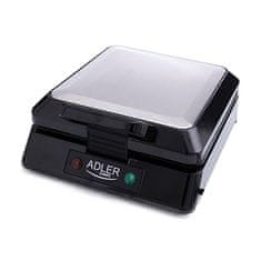 AD Adler AD 3036 Aparat za vafle 1500 W, siva/crna