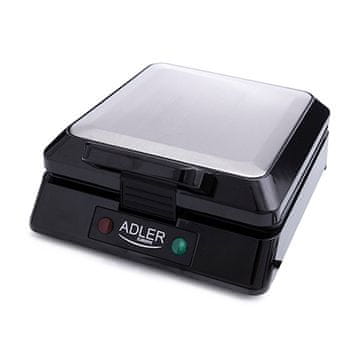 AD Adler AD 3036 Aparat za vafle 1500 W, siva/crna