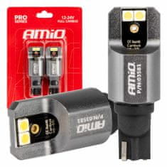slomart Auto LED žarulje AMiO T15 W16W Canbus 4x3030 SMD, bijela, 12V/24V