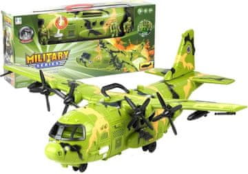 slomart LEAN TOYS Ogroman vojni avion 64 cm