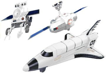 slomart LEAN TOYS Solarni kreativni set 3u1: "Svemirske misije"