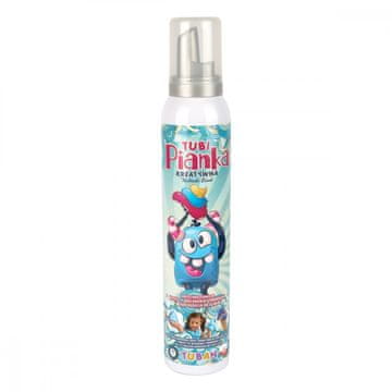 TUBI TUBAN Pjena za kupanje Tubi, plava, 200 ml