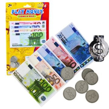 slomart Set igračaka novčanica i kovanica Eura