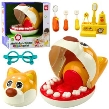 slomart Lean Toys igračka Pas Zubar Bolesni Zubić