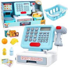 slomart Interaktivna blagajna sa LEAN TOYS skenerom, kalkulatorom i proizvodima