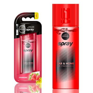slomart AROMA CAR Aroma sprej osvježivač zraka, jagoda