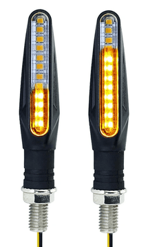 slomart ATL ZD59B Dinamični LED pokazivači smjera za motor, 12 LED, 2 kom.