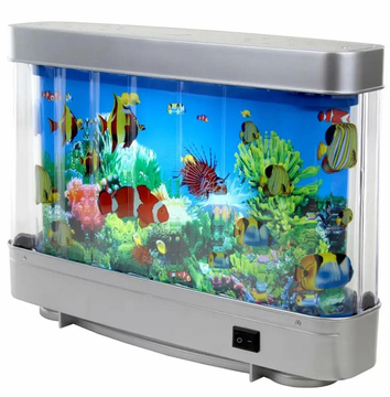 slomart ATL LED noćna lampa, akvarij s ribicama