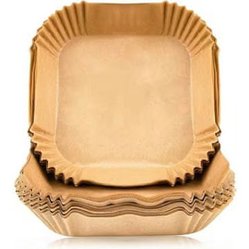 slomart Papirnati umetci za fritezu ATL DA280C, 20x20 cm, 300 komada