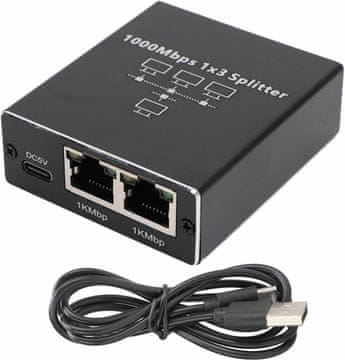 slomart ATL HD43A Mrežni razdjelnik 1x3 RJ45