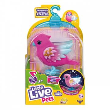 slomart COBI Interaktivna figurica Little Live Pets - ptica, ružičasta