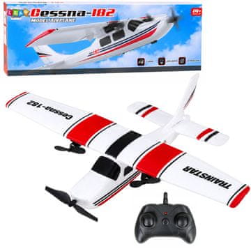 slomart LEAN TOYS RC pjenasti avion Cessna 182, 2.4 GHz