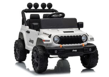 slomart LEAN CARS Jeep Rubicon DK-JWR558 24V dječji auto na akumulator, bijeli
