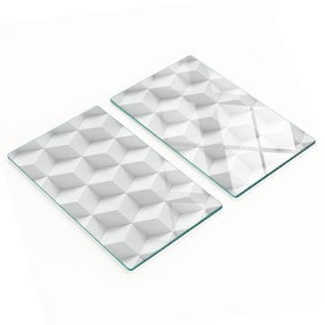 tulup.cz Set kuhinjskih dasaka od kaljenog stakla s 3D ispisom 2x30x52 cm