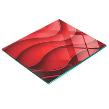 tulup.cz Staklena daska za rezanje za kuhinju s 3D apstraktnim uzorkom 60x52 cm