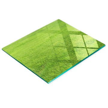 tulup.cz Kuhinjska višenamjenska ukrasna ploča s kaljenom površinom Zelena trava 60x52 cm