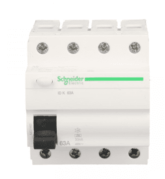 Schneider 4P 63A 0.03A diferencijalni prekidač tip A IDK-63-4-30-A 63A A9Z01463