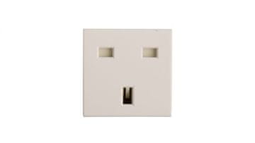 LEGRAND Mozaik jedna utičnica sa/bez 13A britanskog standarda bijela 077505