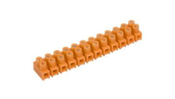 Simet 12-pinska navojna priključna traka 2,5 mm2 narančasta LTF 12-2,5 21210108