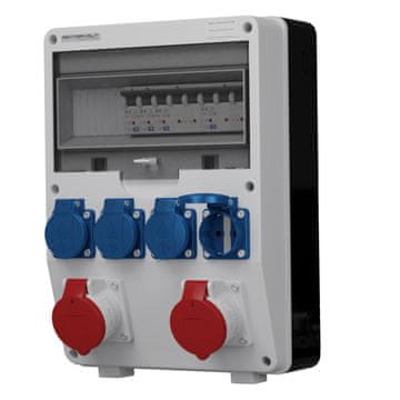 DOK RAZVODNA ORMA ZGRADE TD S 2X16A 4X230V SCHUKO UTIČNICE ERBETKA
