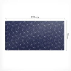 Vinilna podloga za stol s elegantnim printom nježne lepeze 120x60 cm