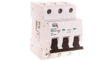 Kanlux Prekostrujna sklopka 3P B 40A 6kA AC KMB6-B40/3 VDE 23168